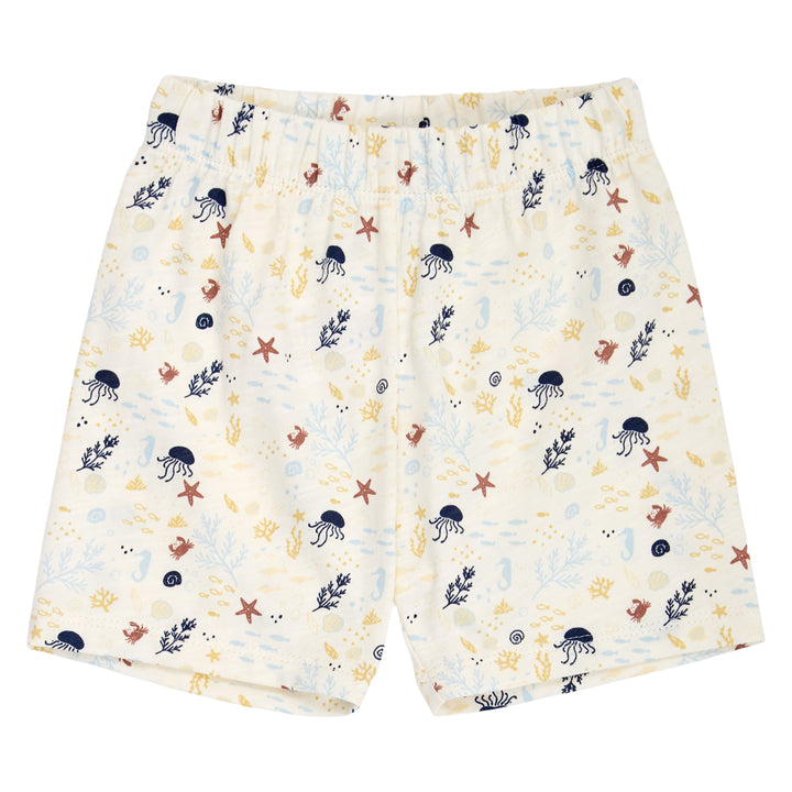 müsli SEA printed shorts Pants Tofu/ Hemp/ Navy 690000308