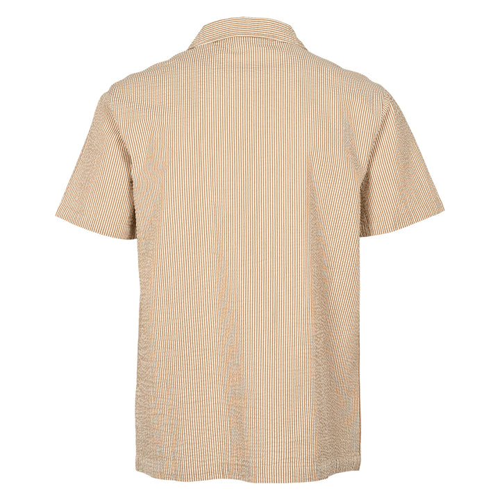 Conservandum SEERSUCKER STRIPE men's shiirt S_S Tee Birch/ Muchi 690000346