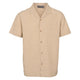 Conservandum SEERSUCKER STRIPE men's shiirt S_S Tee Birch/ Muchi 690000346