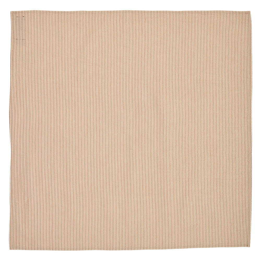 Conservandum SEERSUCKER STRIPE scarf Accessories Birch/ Muchi 690000346