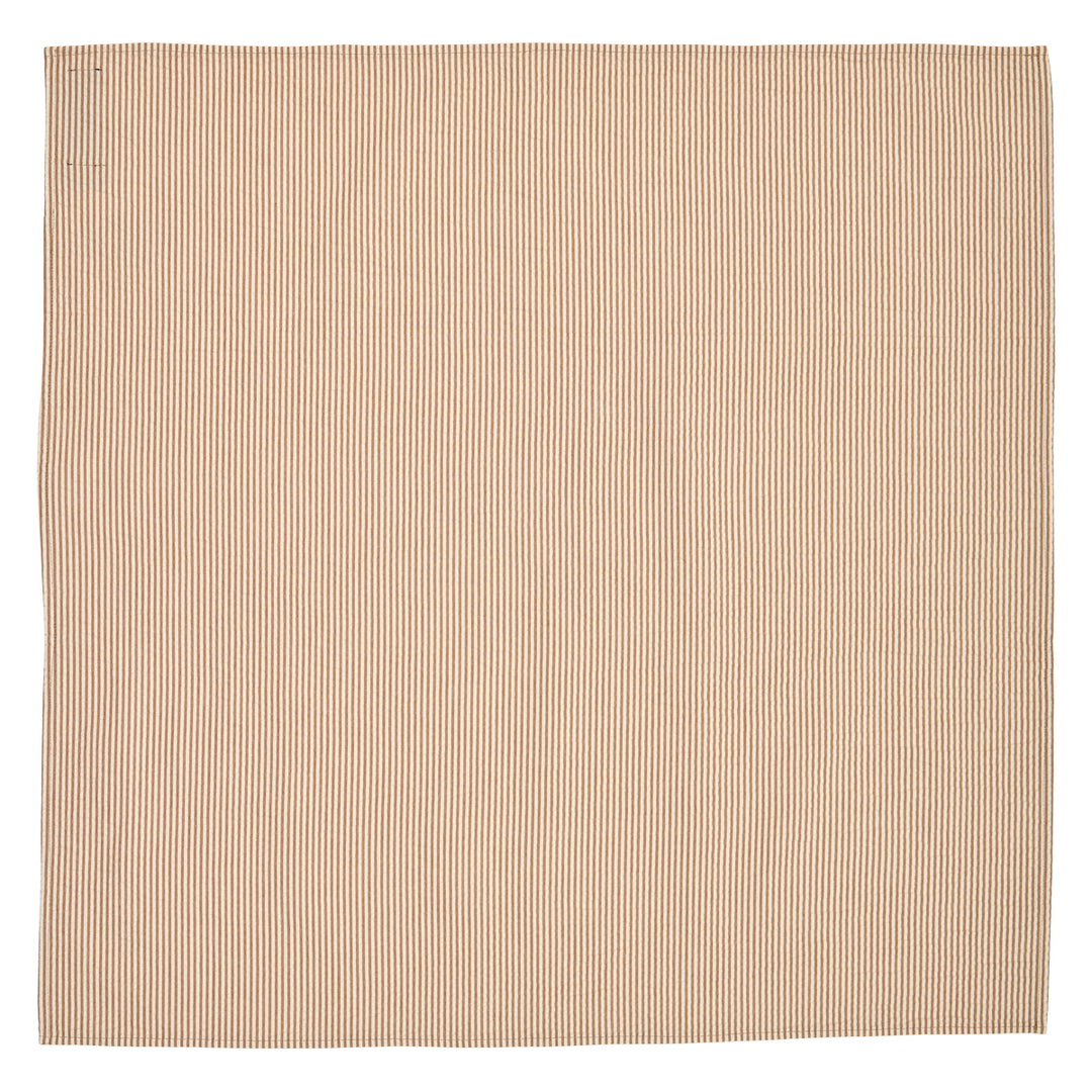 Conservandum SEERSUCKER STRIPE scarf Accessories Birch/ Muchi 690000346