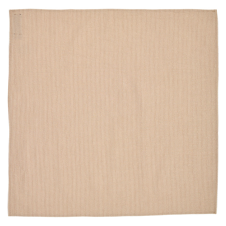 Conservandum SEERSUCKER STRIPE scarf Accessories Birch/ Muchi 690000346
