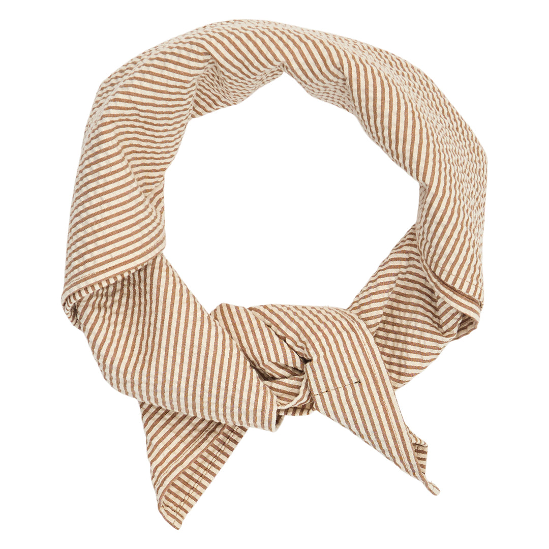 Conservandum SEERSUCKER STRIPE scarf Accessories Birch/ Muchi 690000346