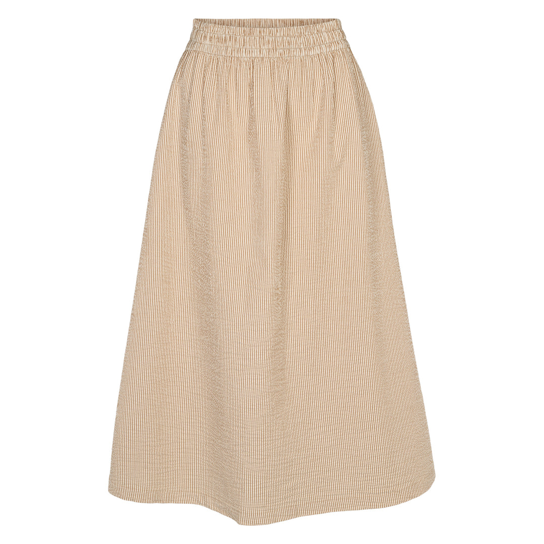Conservandum SEERSUCKER STRIPE skirt Skirts Birch/ Muchi 690000346