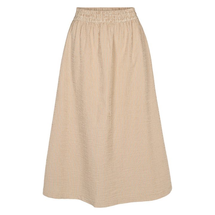 Conservandum SEERSUCKER STRIPE skirt Skirts Birch/ Muchi 690000346