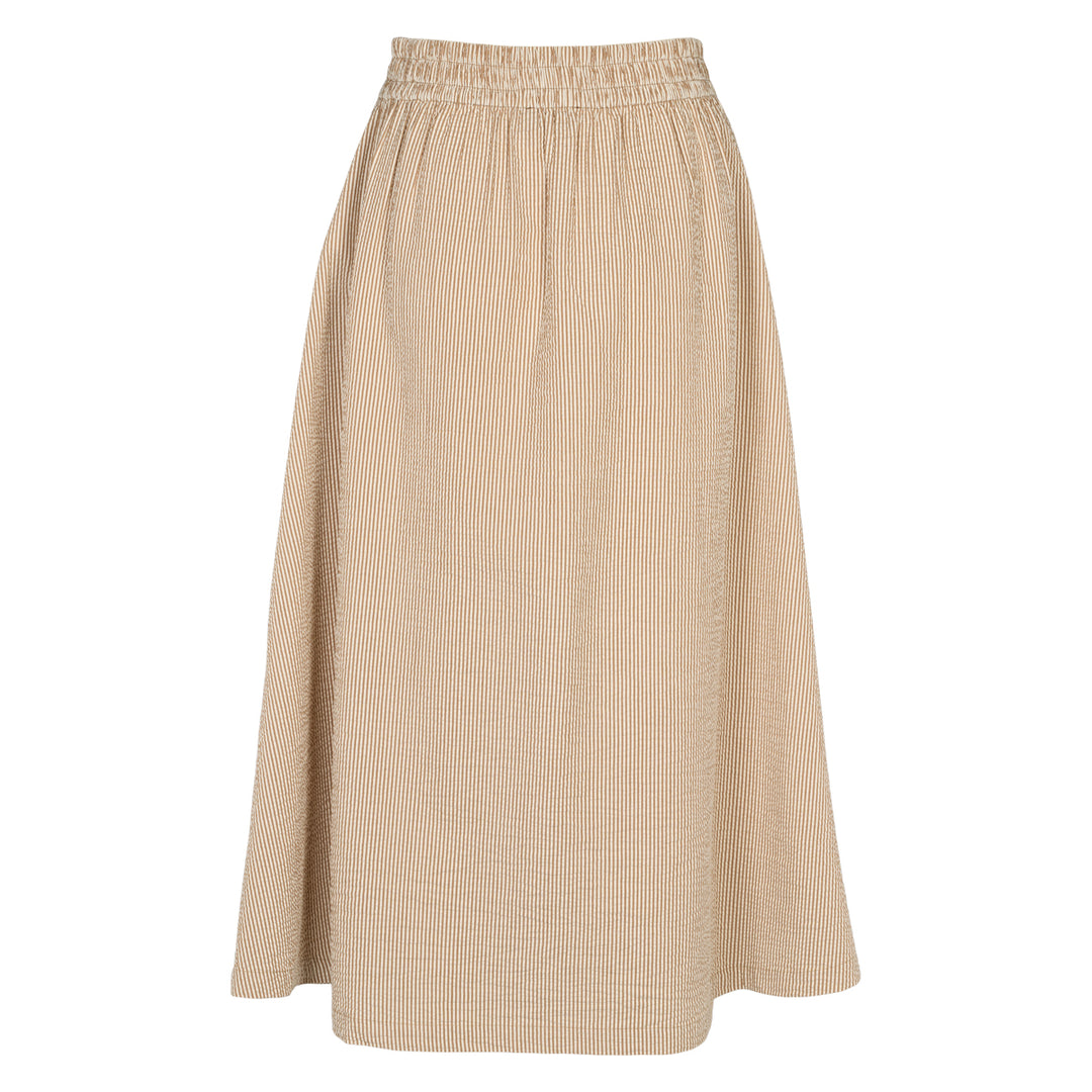 Conservandum SEERSUCKER STRIPE skirt Skirts Birch/ Muchi 690000346