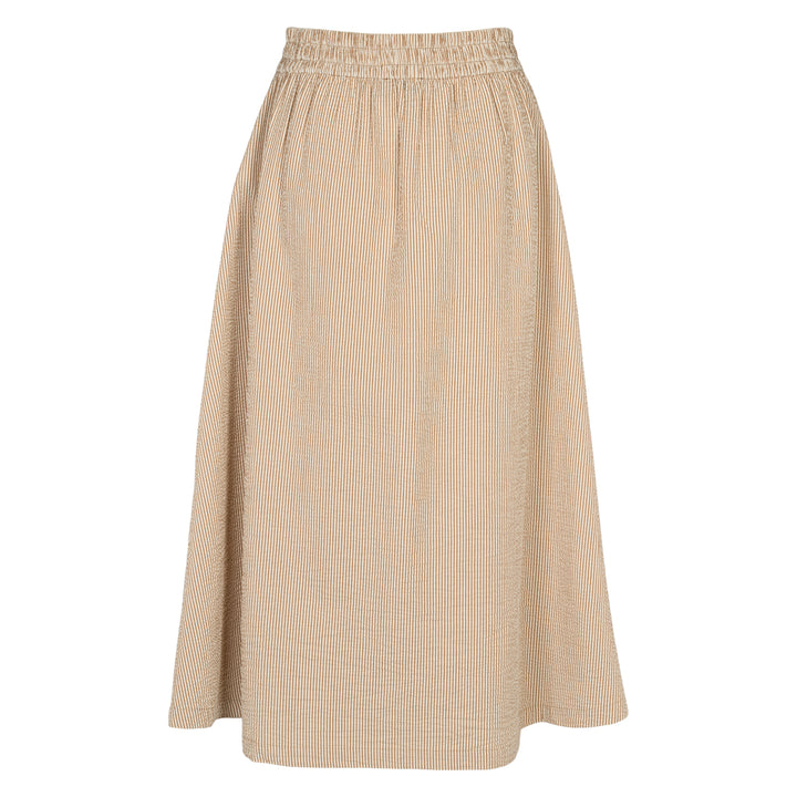 Conservandum SEERSUCKER STRIPE skirt Skirts Birch/ Muchi 690000346