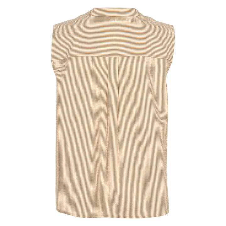 Conservandum SEERSUCKER STRIPE top S_S Tee Birch/ Muchi 690000346