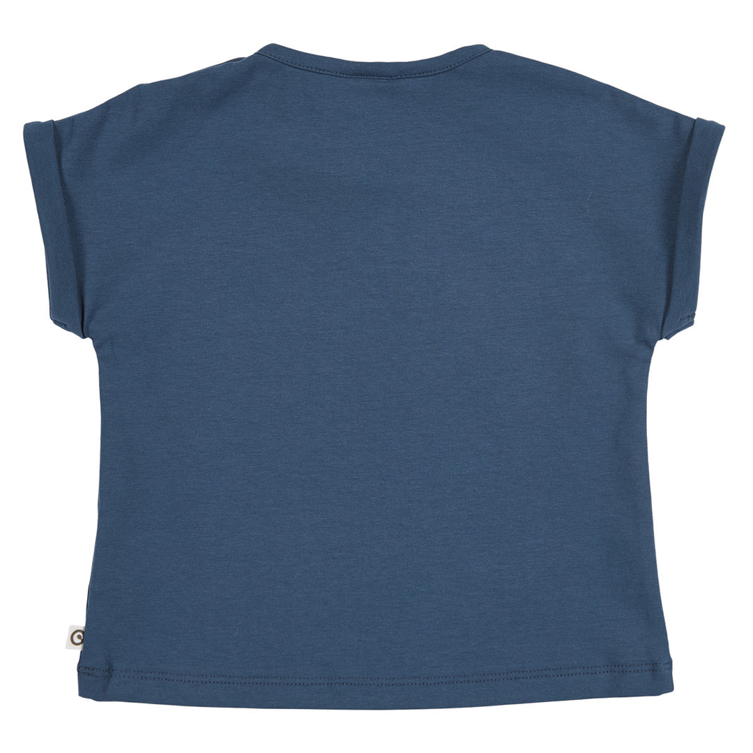 müsli SEERSUCKER lifebuoy T-shirt S_S Tee Navy 019403101