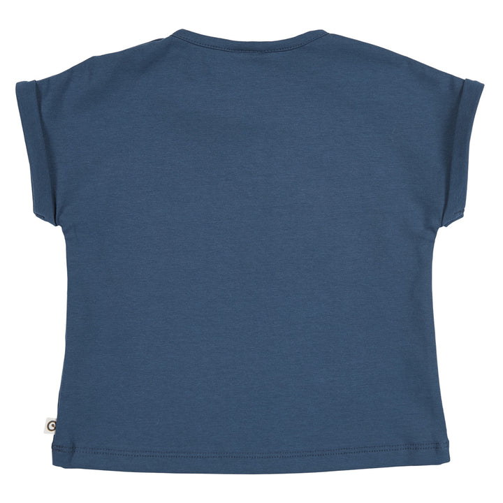 müsli SEERSUCKER lifebuoy T-shirt S_S Tee Navy 019403101