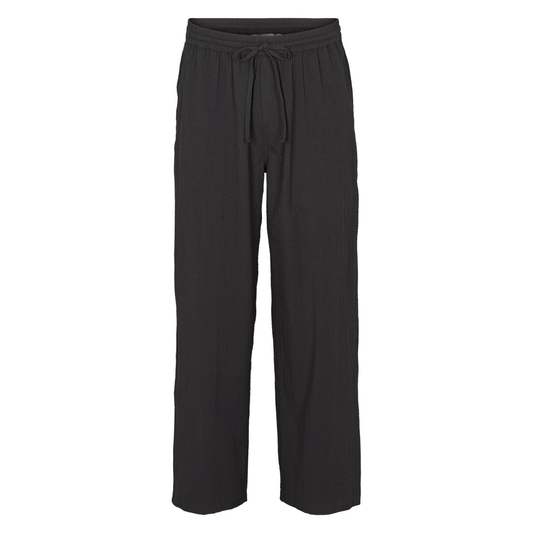 Conservandum SEERSUCKER men's pants Pants Black 019400706