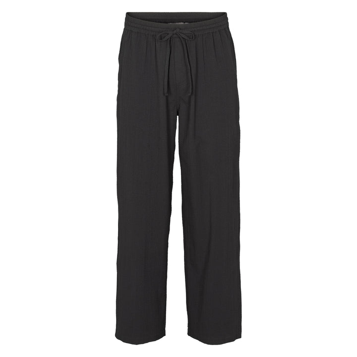 Conservandum SEERSUCKER men's pants Pants Black 019400706