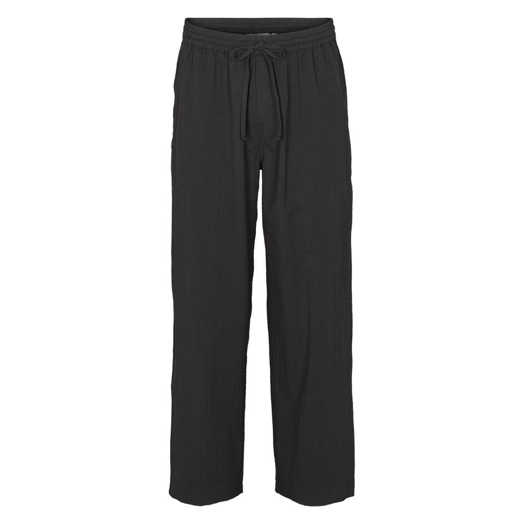 SEERSUCKER men's pants - Black – Muesli Care COM