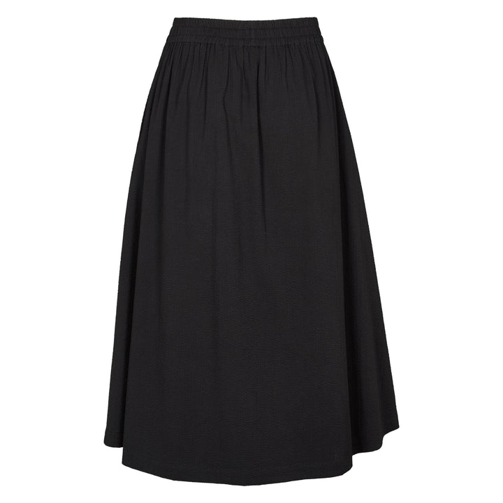 Conservandum SEERSUCKER skirt Skirts Black 019400706