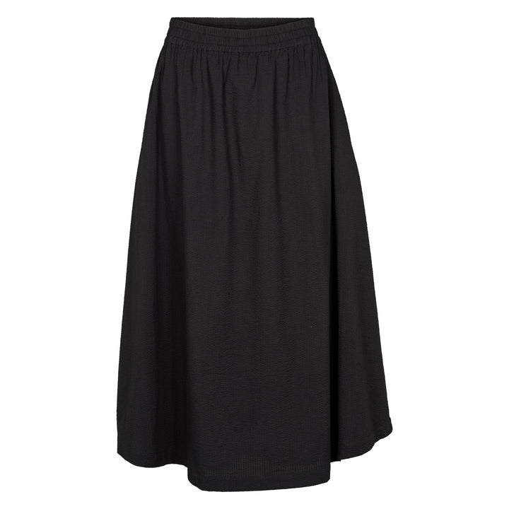 Conservandum SEERSUCKER skirt Skirts Black 019400706