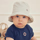 müsli SEERSUCKER stripe bucket hat Headwear Tofu/ Ocean/ Mineral red 690000311