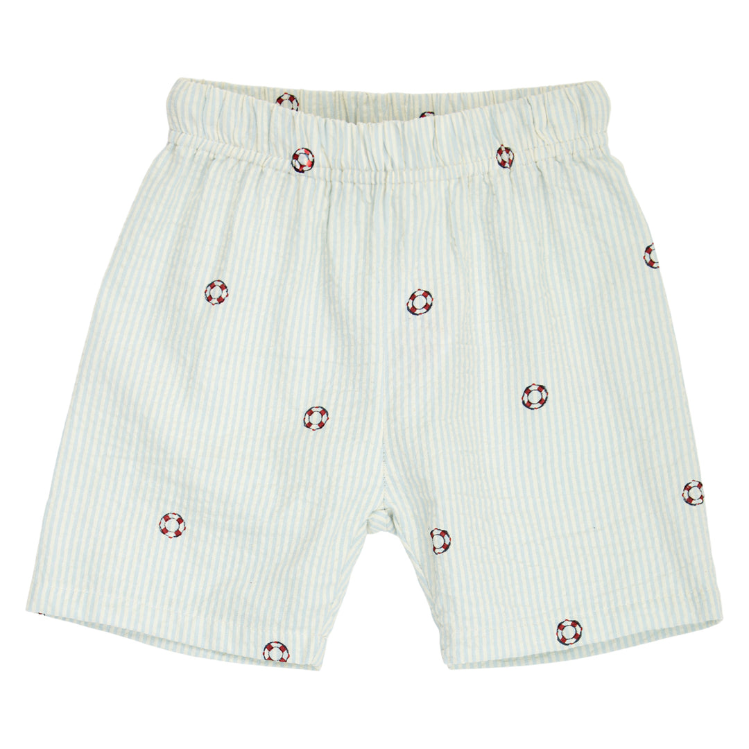 müsli SEERSUCKER stripe shorts Pants Tofu/ Ocean/ Mineral red 690000311