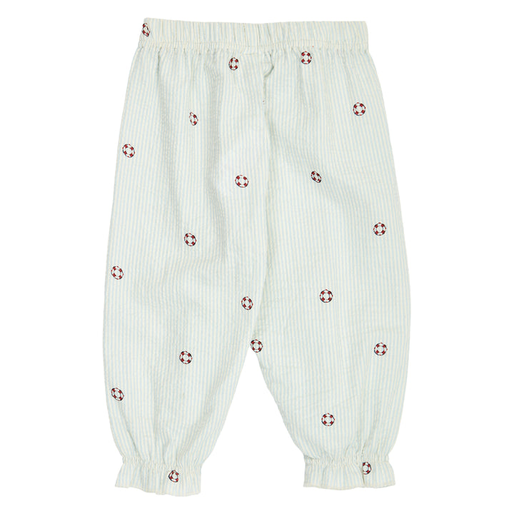 müsli SEERSUCKER stripe volume pants Pants Tofu/ Ocean/ Mineral red 690000311
