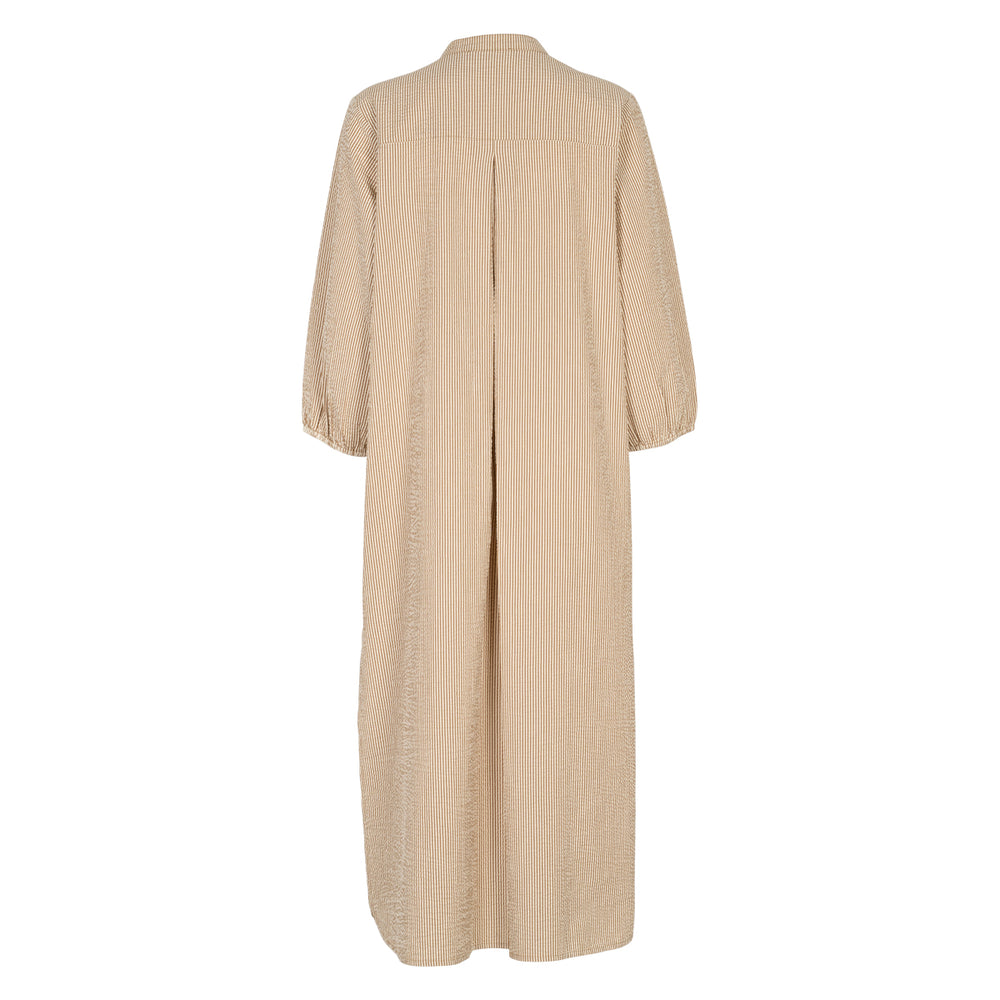 Conservandum SERSUCKER STRIPE dress Dress Birch/ Muchi 690000346