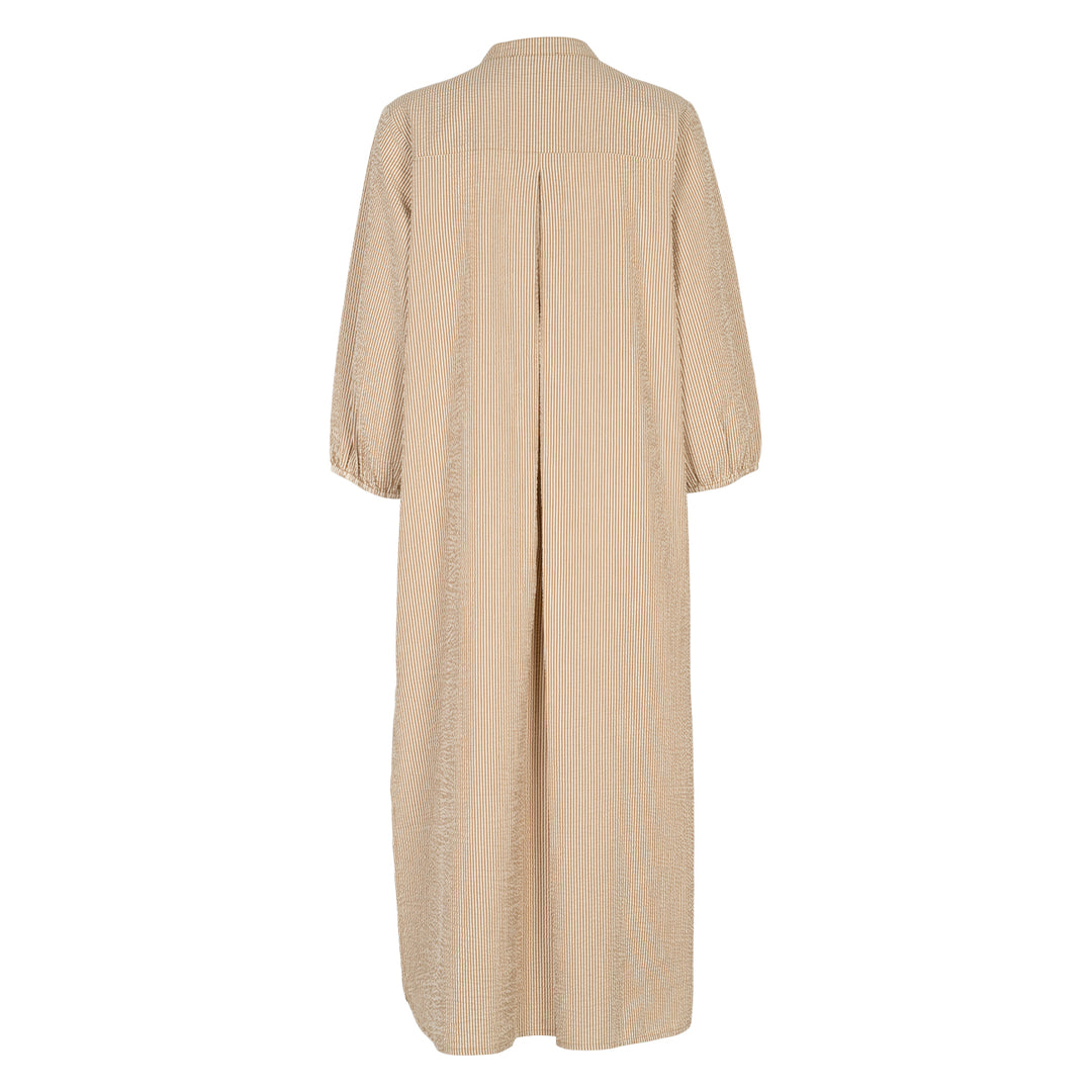 Conservandum SERSUCKER STRIPE dress Dress Birch/ Muchi 690000346