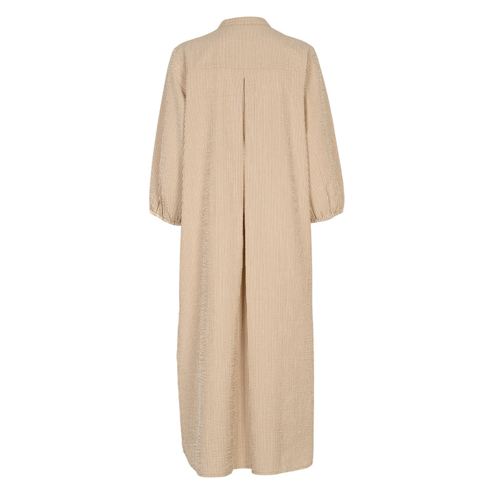 Conservandum SERSUCKER STRIPE dress Dress Birch/ Muchi 690000346
