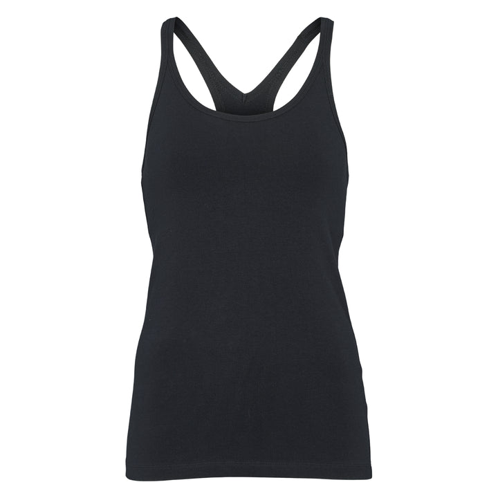 Conservandum SINGLE JERSEY racerback top S_S Tee Black 019400706