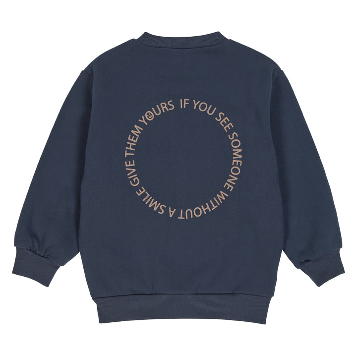 müsli SMILE sweatshirt L_S Tee Night blue 019402301