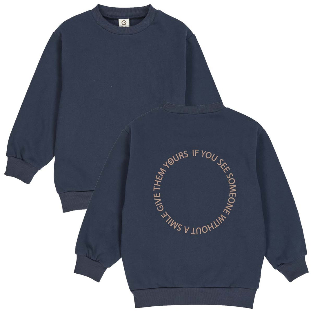 müsli SMILE sweatshirt L_S Tee Night blue 019402301