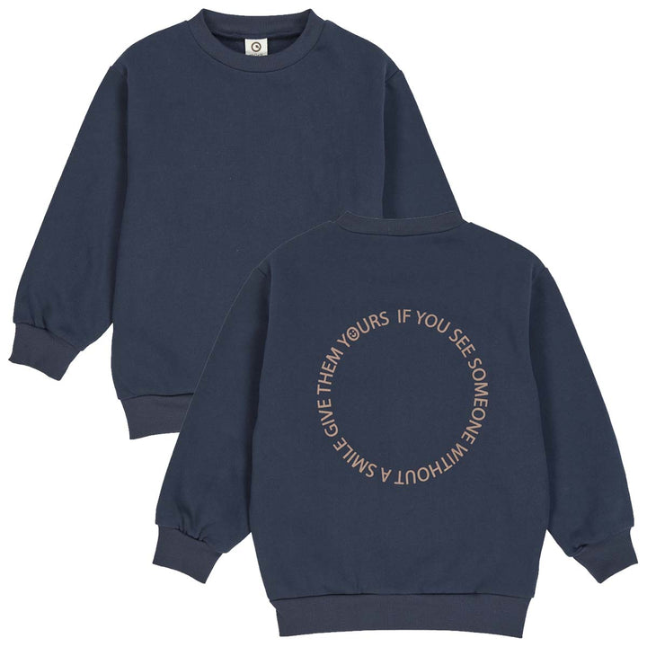 müsli SMILE sweatshirt L_S Tee Night blue 019402301