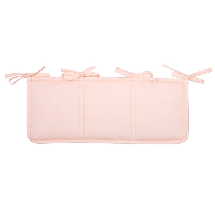 müsli SOLID bed pocket / organizer Nursery Peony 012120605
