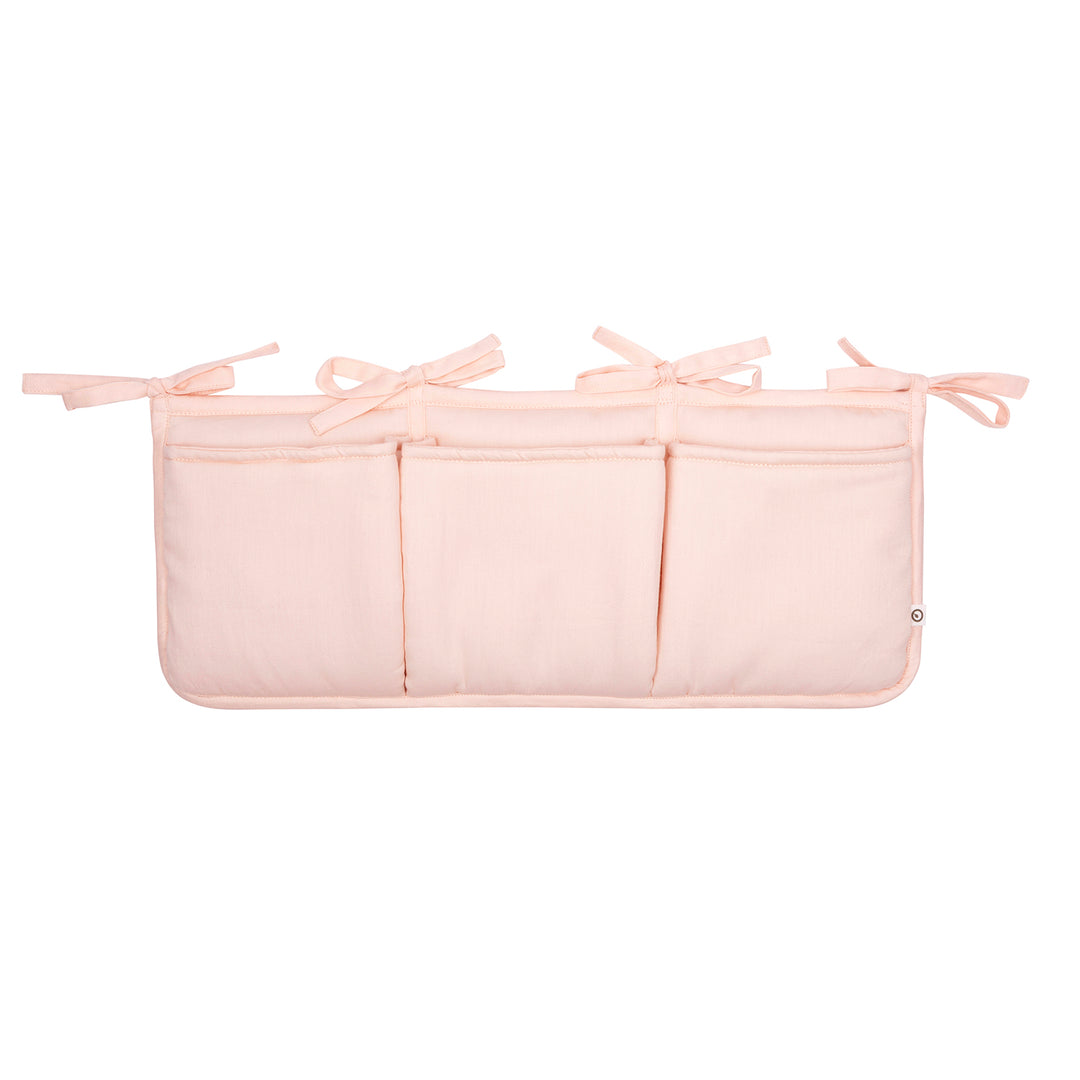 müsli SOLID bed pocket / organizer Nursery Peony 012120605