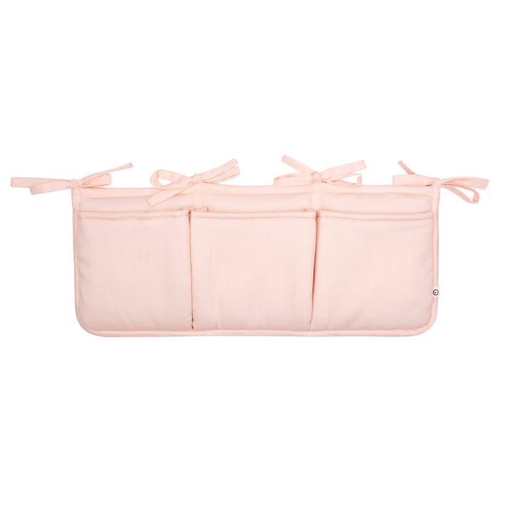müsli SOLID bed pocket / organizer Nursery Peony 012120605