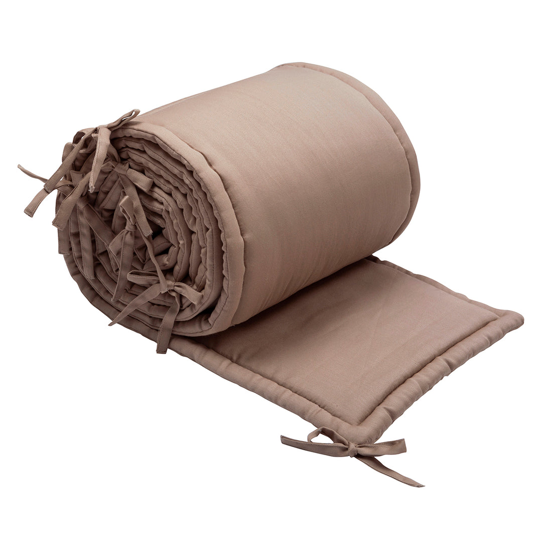 müsli SOLID bumper with ties Nursery Walnut 017080802