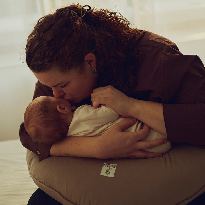 müsli SOLID kapok nursing pillow Nursery Walnut 017080802