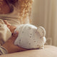 müsli SPARKLE rib bear hat with ears Headwear Balsam cream/ Walnut/ Oat 690000320