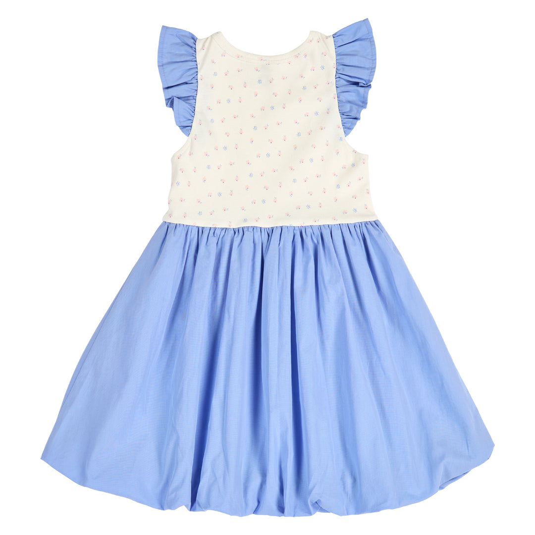 müsli SPRING bubble dress Dress Tofu/ Nectar/ shell blue 690000313