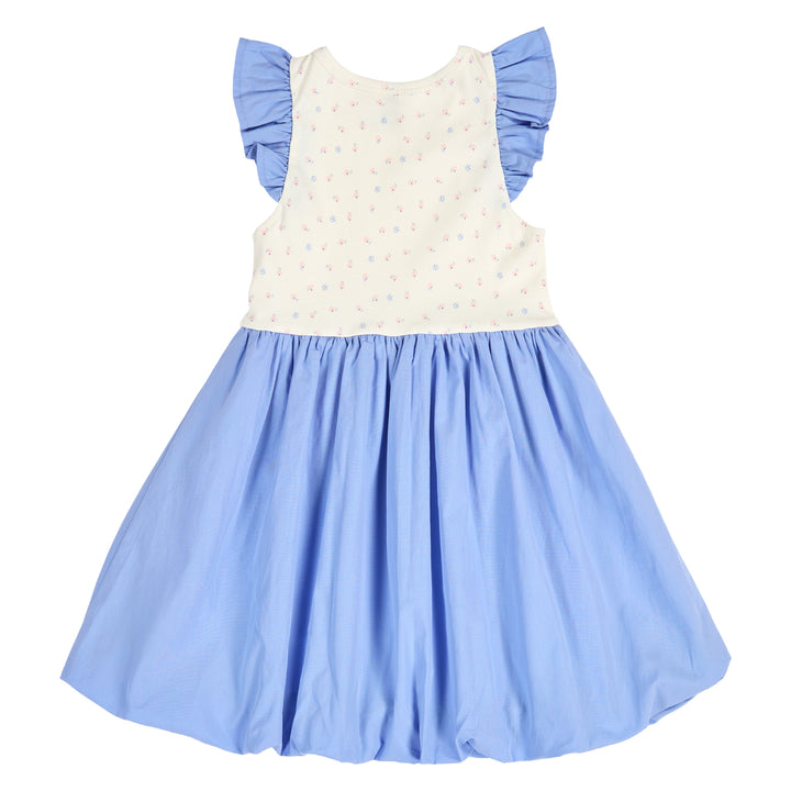 müsli SPRING bubble dress Dress Tofu/ Nectar/ shell blue 690000313