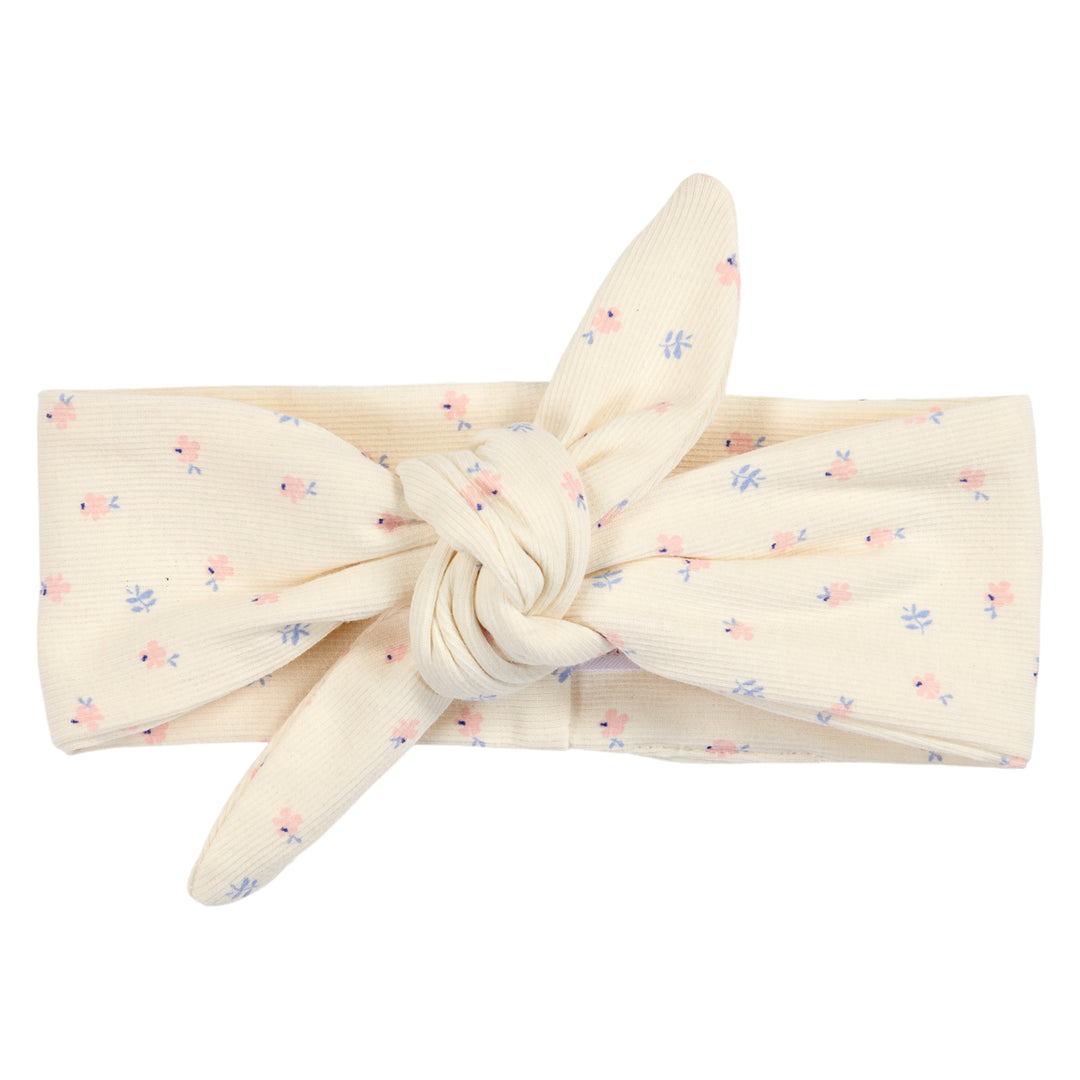 müsli SPRING rib floral headband 2-pack Headwear Tofu/ Nectar/ shell blue 690000313