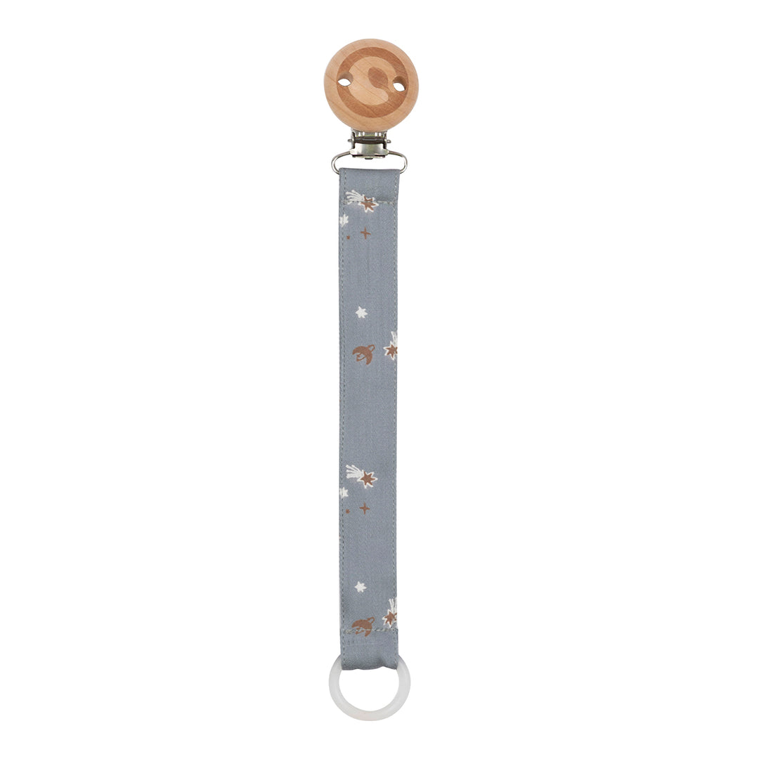 müsli STARS pacifier string Accessories Jasmin blue/ Balsam cream/ Walnut 690000318