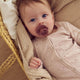 müsli STARS rib bodysuit with feet Bodystockings Nightingale/ Walnut/ Daydream 690000270
