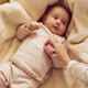 müsli STARS rib cardigan with cross closure L_S Tee Nightingale/ Walnut/ Daydream 690000270