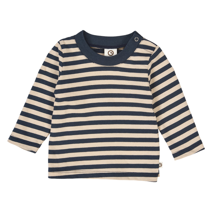 müsli STIPE top L_S Tee Oak/ Night blue 690000267