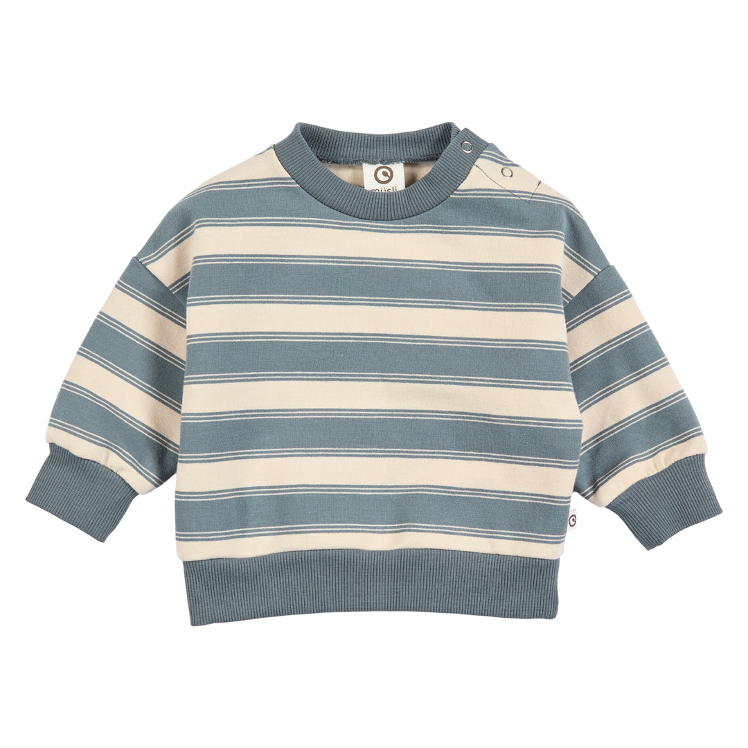 müsli STRIPE sweat set Bodystockings Oak/ Stormy blue 690000263