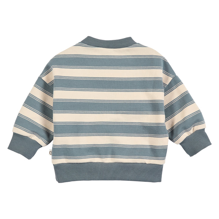 müsli STRIPE sweat set Bodystockings Oak/ Stormy blue 690000263