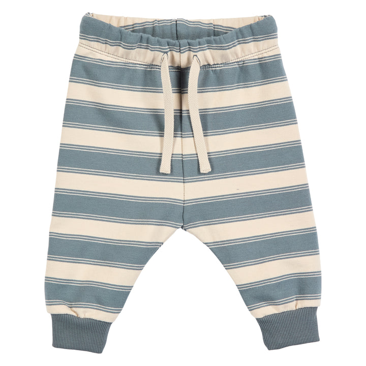 müsli STRIPE sweat set Bodystockings Oak/ Stormy blue 690000263