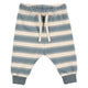müsli STRIPE sweatpants Pants Oak/ Stormy blue 690000263