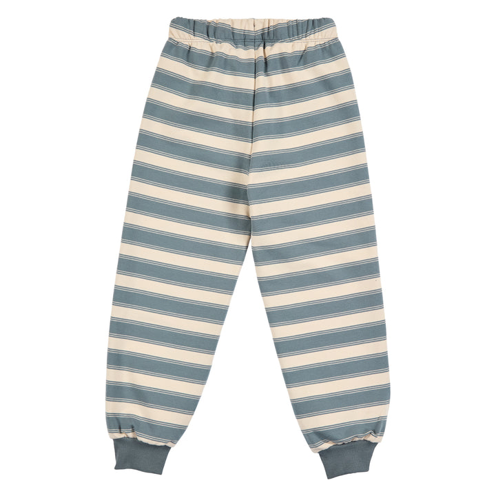 müsli STRIPE sweatpants Pants Oak/ Stormy blue 690000263