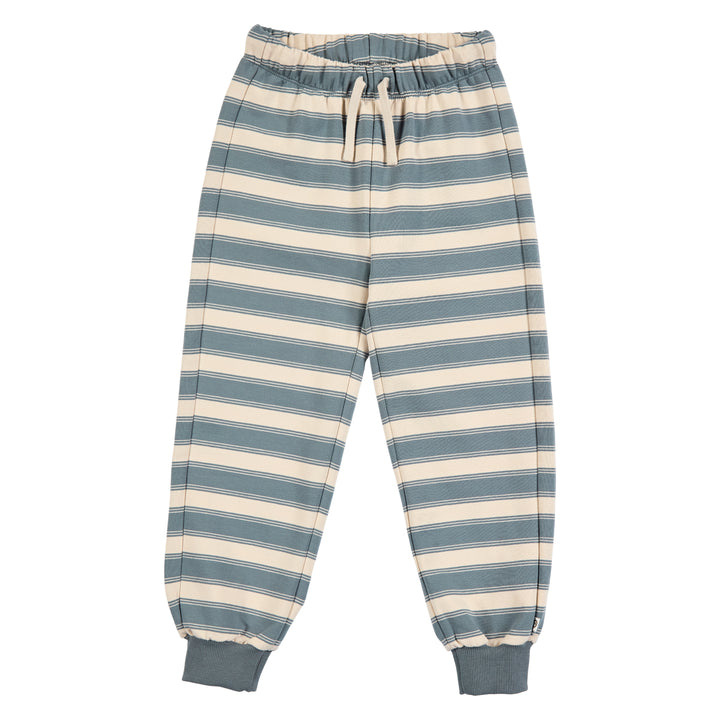 müsli STRIPE sweatpants Pants Oak/ Stormy blue 690000263