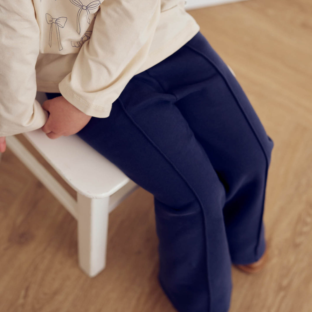 müsli SWEAT flared pants Pants Night blue 019402301