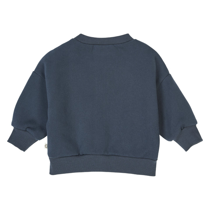 müsli SWEAT pocket sweatshirt L_S Tee Night blue 019402301